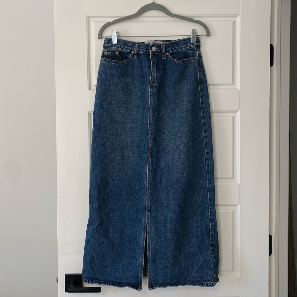 Gap Denim Maxi skirt